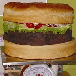 Самый большой гамбургер в мире