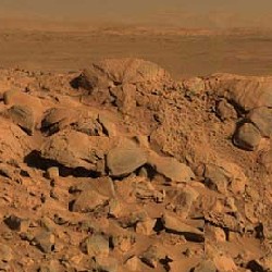 Шахты и золотые прииски на Марсе