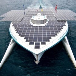 Самый крупный корабль на солнечной энергии способен пересечь Атлантику за 22 дня