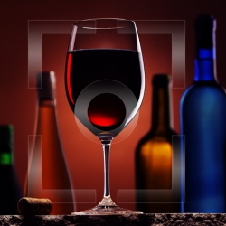 Вино вкуснее в помещениях с красным или синим освещением