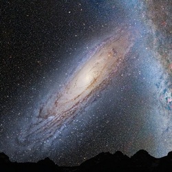 Получен самый впечатляющий снимок галактики Андромеда