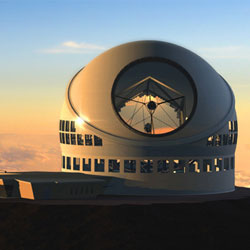 Началось строительство крупнейшего в мире оптического телескопа