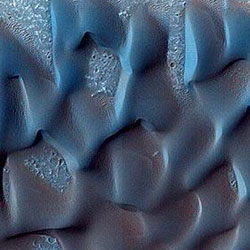 Песчаные бури на Марсе – реальность