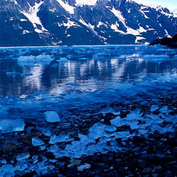 Таяние ледников приводит к истощению водных запасов