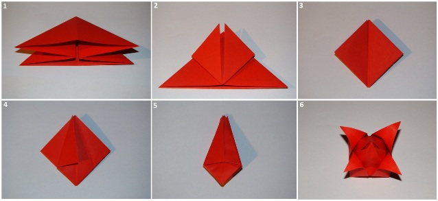 картинки оригами пошаговая инструкция - фото 4