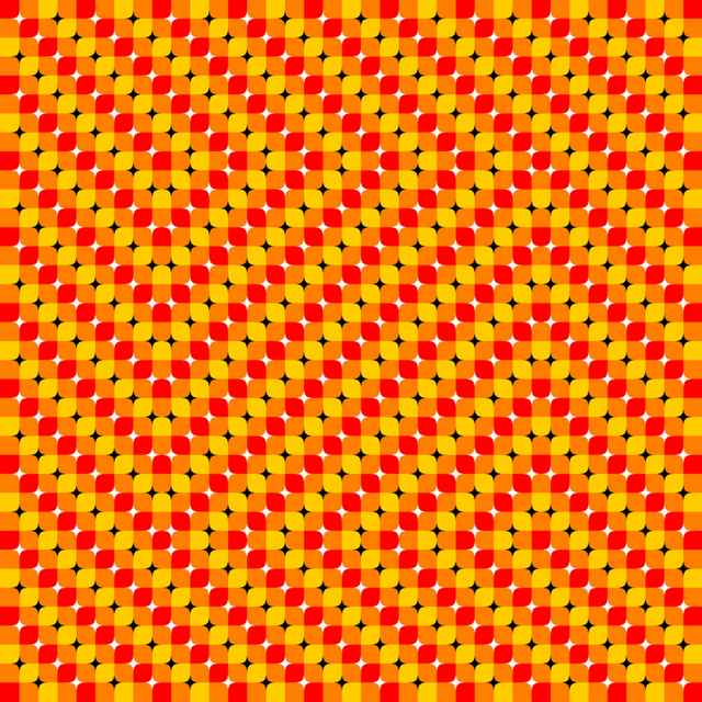 Вы не можете увидеть все 12 черных точек на этой оптической иллюзии
