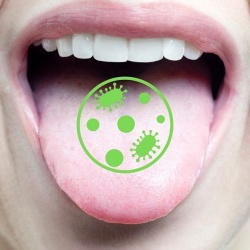 Признак на вашем языке, который указывает на плохой запах изо рта
