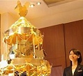 Елка из чистого золота выставлена на продажу в Японии
