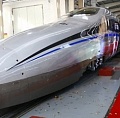 Китай испытал суперскоростной поезд, способный развивать скорость 500 км в час