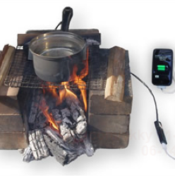 Кашеварный горшок приготовит обед и зарядит ваш мобильный телефон одновременно 
