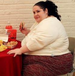 Донна Симпсон: женщина, которая хочет быть самой толстой мире