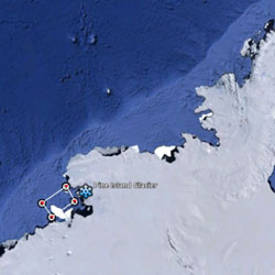 Таяние ледников Антарктиды связано с теплыми тропическими морями