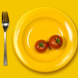 Как цвет тарелки влияет на размер порции?