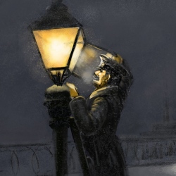 Улицы Москвы впервые осветили фонари