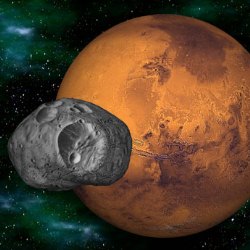 Открыт спутник Марса – Фобос