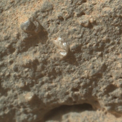 Марсоход Curiosity обнаружил на Марсе "цветок"
