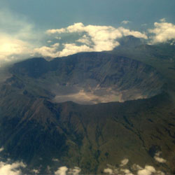 Когда было самое крупное извержение вулкана?