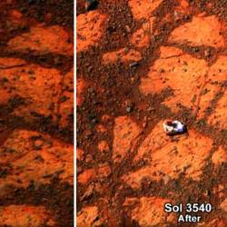 На Марсе обнаружен загадочный "пончик"