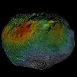 На астероиде Веста нашли водород