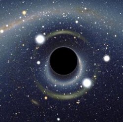Гигантская черная дыра может запросто проглотить нашу солнечную систему