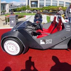Первый в мире автомобиль, полностью распечатанный на 3D принтере