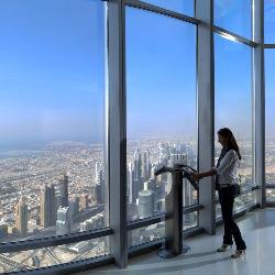 Самый высокий в мире небоскреб теперь имеет смотровую площадку на высоте 555 м