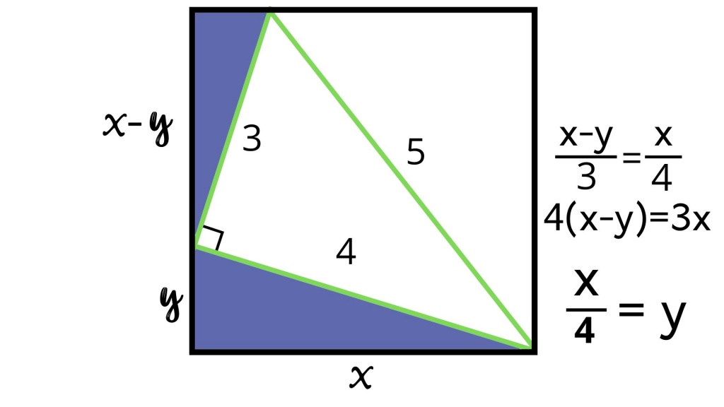 Треугольник вписанный в прямоугольник площадь. Треугольник вписанный в квадрат. Как найти диагональ квадрата. Интересные геометрические задачи. Чему равен y0.