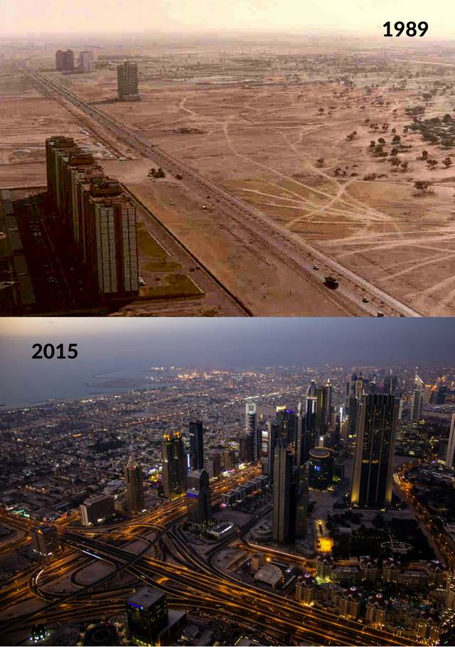 Дубай 40 лет назад