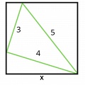 Проверьте свою логику с этой интересной геометрической задачей: Найдите длину стороны квадрата