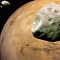 Затмение марсианской "луны" впервые снято на видео