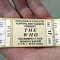 Зрители  на концерте "The Who" по билетам 33-летней давности