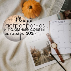 Астрологический прогноз на ноябрь 2023: советы по разным сферам жизни