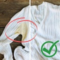 Эксперт поделился самым верным способом убрать желтые пятна с одежды