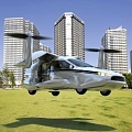 Первый в мире летающий гибридный автомобиль