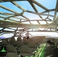 Airbus показал самолет будущего с прозрачным корпусом и трансформирующимися сиденьями