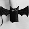 Хеллоуин: как сделать летучую мышь из втулки туалетной бумаги